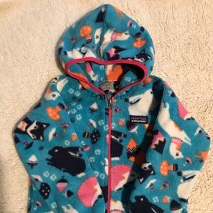 Patagonia synchilla zip toddler 3T